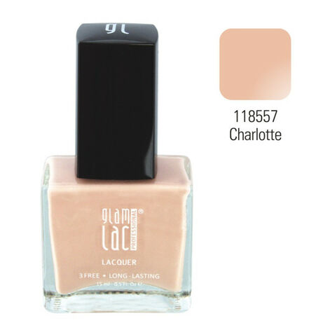 GlamLac Professional Gel Effect Nail Lacquer, Creamy